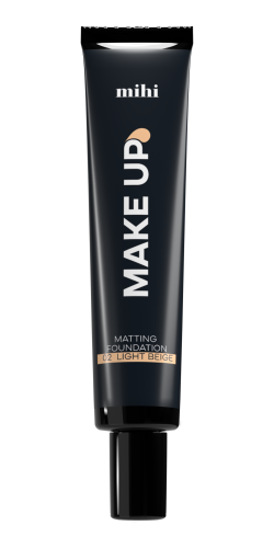 051210 Foundation. Podkład matujący 02 Light Beige