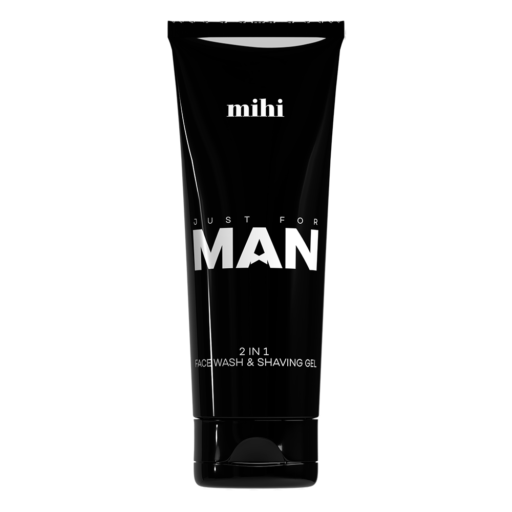 070108 Just for MAN. 2 w 1 Żel do mycia twarzy i golenia