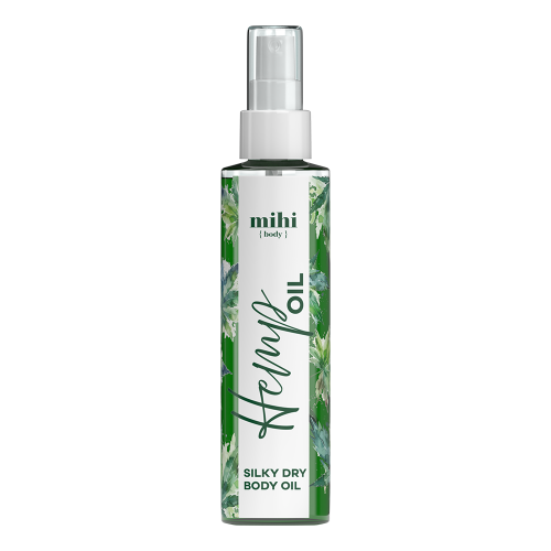 020309 Hemp Oil. Jedwabisty olejek do ciała do stosowania na suchą skórę